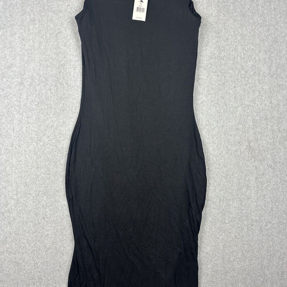 Bailey 44 Dress Womens S Black Rayon Stretch Lined Sheath Knee Length‎ NWT $138